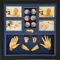 Baby hand and feet casting